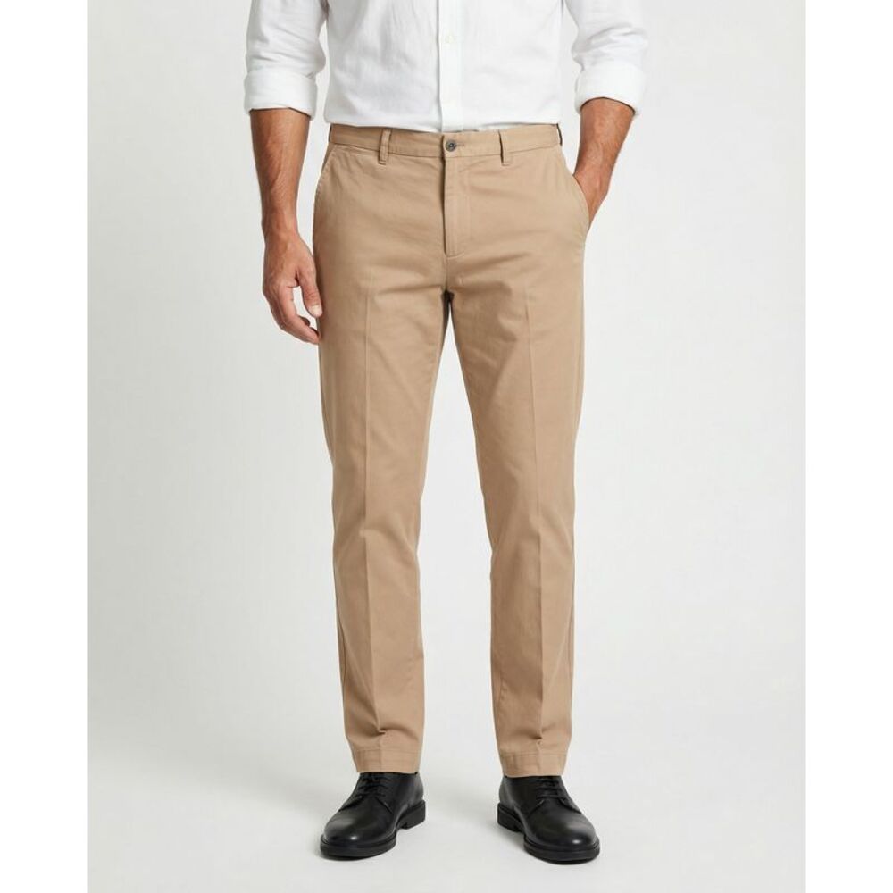 Peserico Beige Elastane Casual Men's Pants